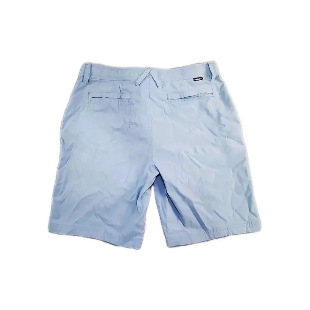 Gerry Shorts Mens Sz 34 Gray Nylon Stretch Hiking Belted Outdoor Pockets Za1-56 - Picture 6 of 8
